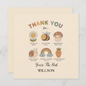 life with this Printable Teacher Appreciation サンキューカード (正面/裏面)