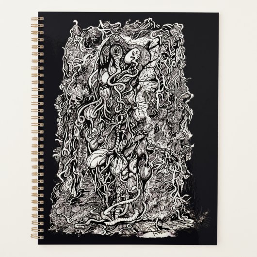 Life Without skin by Brian Benson プランナー手帳 (正面)