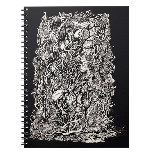 Life Without Skin by Brian Benson Notebook ノートブック (正面)