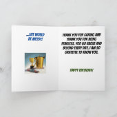 Life Without You管理人誕生日 カード (内部)