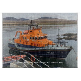 Lifeboat Port Askaig, Isle of Islay, Scotland カッティングボード