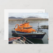 Lifeboat Port Askaig, Isle of Islay, Scotland ポストカード (正面/裏面)