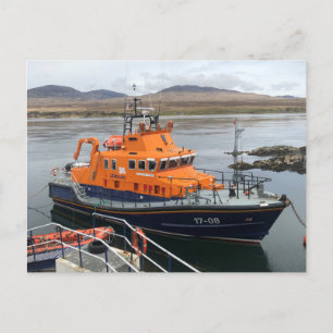 Lifeboat Port Askaig, Isle of Islay, Scotland ポストカード