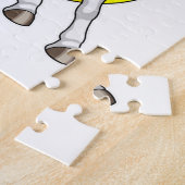 Lifebouyとの泳ぐ人としての馬 ジグソーパズル (側面)