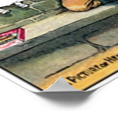 Lifebouy古いセーラーソープアド ポスター (角)