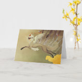 「Lifebringer」の挨拶状 カード (黄色い花)