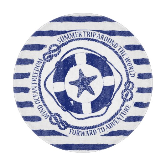 Lifebuoyおよびヒトデ カッティングボード (正面)