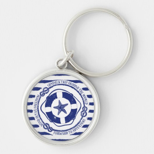 Lifebuoyおよびヒトデ キーホルダー (正面)