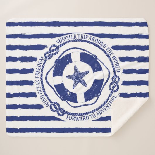 Lifebuoyおよびヒトデ シェルパブランケット (正面(横))