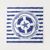 Lifebuoyおよびヒトデ タペストリー (正面(横))