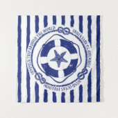 Lifebuoyおよびヒトデ タペストリー (正面)