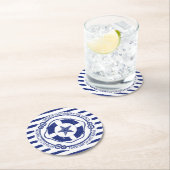 Lifebuoyおよびヒトデ ラウンドペーパーコースター (インサイチュ)