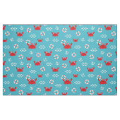 Lifebuoyのカニ ファブリック (ファットクウォーター)