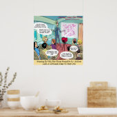 LifeCoachクラス航空ポスおもしろいター ポスター (キッチン)