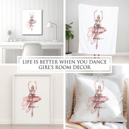 Lifees Better When You Dance Poster ポスター