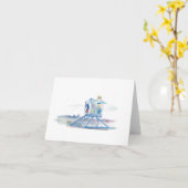 Lifeguardグリーティングカード カード (黄色い花)