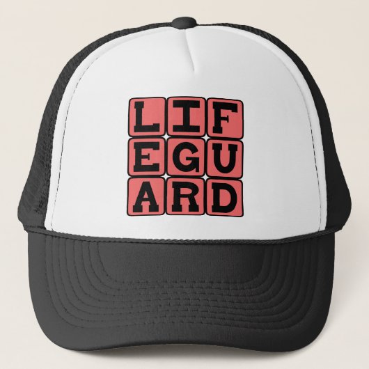 Lifeguard、水中競技・ウォッチドッグ キャップ (正面)
