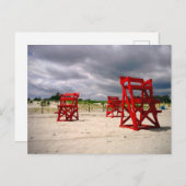 Lifeguard Chairsはがき ポストカード (正面/裏面)