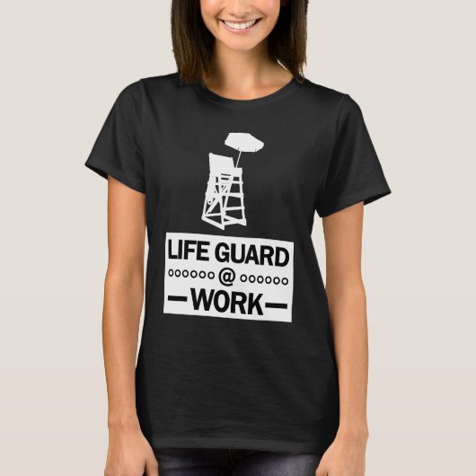 LifeGuard Swimming Swimmer Beach Swimming Pool Tシャツ (正面)