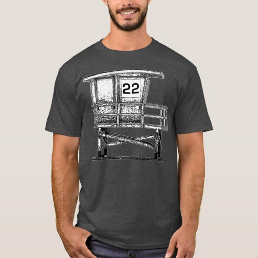Lifeguard tower 22 Premium Tシャツ (正面)