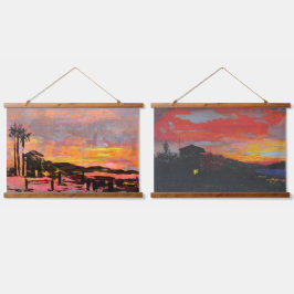 lifeguard tower at doho"doheny stビーチ, 吊り下げ型タペストリー