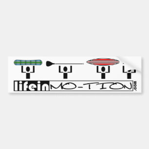LifeinMotion_Bumpersticker バンパーステッカー