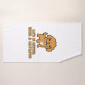 Lifeis Better With A Cavapoo -おもしろい犬恋人 バスタオル (バスタオル)
