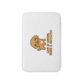 Lifeis Better With A Cavapoo -おもしろい犬恋人 バスマット (正面縦)