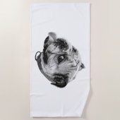 Lifelike Lounge ビーチタオル (正面)