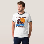 Lifesゲームバスケットボール Tシャツ (正面フル)