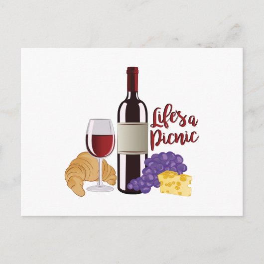 Lifesピクニック ポストカード (正面)