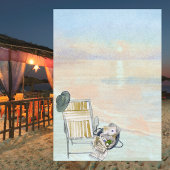 Life's a Beach Chair Retirement Party  招待状