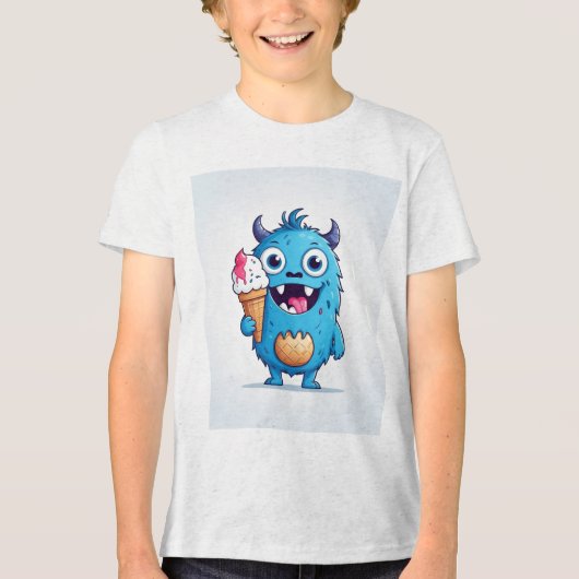 Life's a beach, even when you carry a icecream トライブレンドＴシャツ (正面)