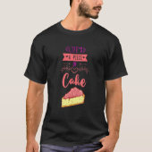 Life's A Cake Cupcake Biscui Tシャツ (正面)