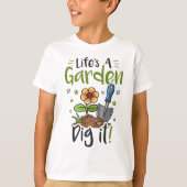 Life's A Garden Dig it for Women Light Tシャツ (正面)