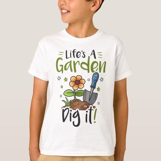 Life's A Garden Dig it for Women Light Tシャツ (正面)