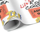 Life's A Roller Coaster ラッピングペーパー (ロールコーナー)