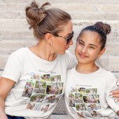 Lifes Beautiful Moments 11フォトコラージブラック Tシャツ