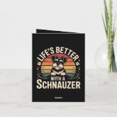Life's Better With A Schnauzer シーズンカード (裏面)