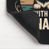 Life's Better With A Schnauzer マウスパッド (コーナー)