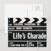 LIFE'S CHARADEはがき ポストカード (正面/裏面)