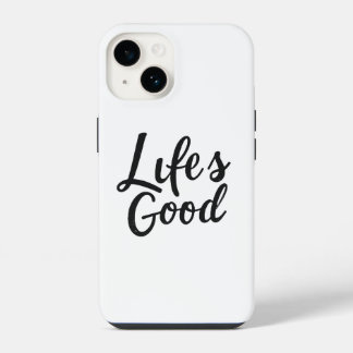 Life's Good iPhoneケース iPhone 14ケース