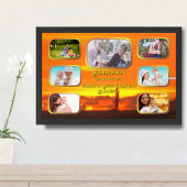 Life's Greatest Blessings Collage Sunset 1300 Art  ポスター