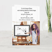 Life's path. カード (裏面)