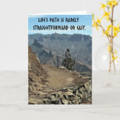 Life's path. カード (黄色い花)