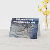 Life's path. カード (黄色い花)