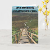 Life's path. カード (黄色い花)