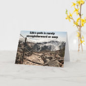 Life's path. カード (黄色い花)