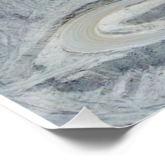 Life's path.Glossy Poster ポスター (コーナー)