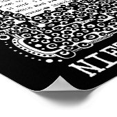 Lifes SECRET quote by Nietzsche ポスター (角)